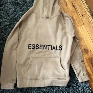 Essentials brown hoodie NWOT